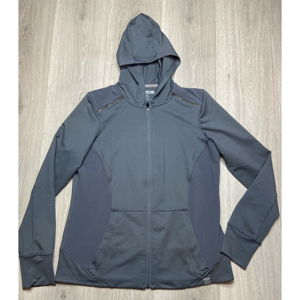 5.11 Tactical Hoodie Mens M Grey Athena Full Zip Sporty Performance Outdoor