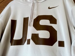 Nike Therma Fit Hoodie XXL USA Military Special Forces Tan Pullover