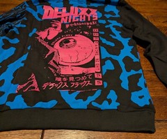 DropX™ Exclusive: Faile x Deluxx Fluxx x ToyQube Astro Boy Hoodie Black Light L