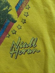 NIALL HORAN YELLOW HOODED SWEATSHIRT, SIZE ADULT S, B&C COLLECTION
