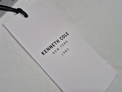 Kenneth Cole New York Long Sleeve Hoodie Shirt –Black White Core Spring