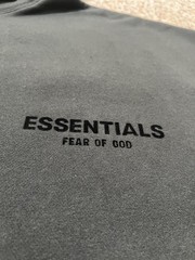 Essentials black stretch limo hoodie Size L BRAND NEW 100% authentic