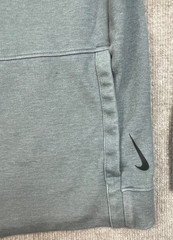 Nike Mens Yoga Dri Fit Hoodie Sweatshirt Athletic Gray XL