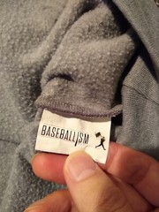 Baseballism Hoodie Men’s Medium Gray Blue Baseball Love Of The Game Long Sleeve