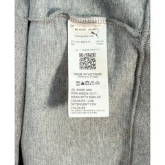 Puma Mens XXL Gray Ribbed Crewneck Sweatshirt Long Sleeve Cat Logo 892219-02