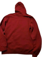 New Mens Nike Fleece Pullover Hoodie Sportswear MEDIUM $60- Deep Red