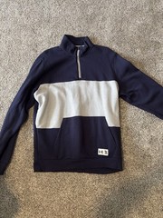 Under Armour Men’s 96 Playback Color block 1/4 Zip Fleece Pullover Size L