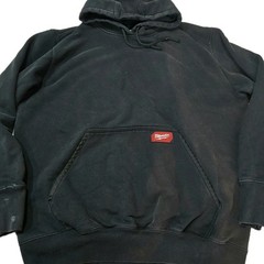 Milwaukee Hoodie Mens XL Black Pullover Sweatshirt Workwear Pocket Heavyweight
