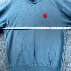 Loreak Mendian Sweatshirt Mens Large Blue Logo Red Dot Designer