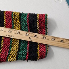 Baja Sweater Hoodie Sweatshirt Men’s Pullover Stripe Mexico Hippie Large EUC