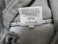 Pro Club Hoodie Mens Size M Gray Fleece Pullover Heavyweight Street Wear