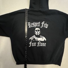 Respect Few Fear None Independent Hustle Hoodie Sweatshirt Men’s Size 3XL Black