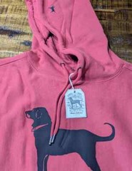 THE BLACK DOG Men’s Legacy Clasic Heavyweight Hoodie Sweatshirt, 3XL Island Red