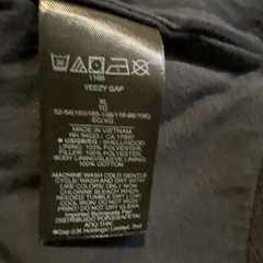Size XL – Yeezy Gap by Balenciaga Polar Fleece Padded Hoodie BLACK