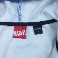 Marvel Captain America Men’s Large Full Zip Long Sleeve Graphic Hoodie