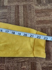 NIALL HORAN YELLOW HOODED SWEATSHIRT, SIZE ADULT S, B&C COLLECTION