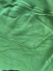 Y2K Nike Green Center Big Swoosh Pullover Hoodie SZ Large