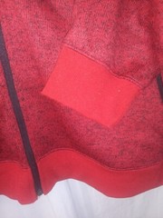 Rocawear Classic Men’s 3XB 3X Big Red Black Full Zip Hoodie Jacket~NWOT~yb