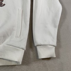 Rockstar Original Hoodie Mens Large White Astronaut Bedazzled Sweatshirt FLAWS
