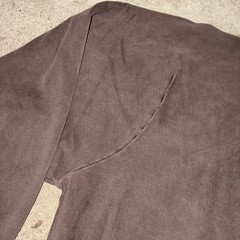 UNRELEASED SAMPLE YZY YEEZY CREW NECK PULLOVER BROWN 100% COTTON FLEECE PLUSH