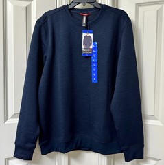 Gerry Men’s Textured Crewneck Sweater, Size-L