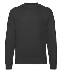 Fruit Of The Loom Plain Jumper Sweatshirt NO LOGO S-M-L-XL-XXL-3XL-4XL-5XL