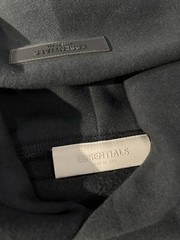 NEW Fear of God Essentials Core Stretch Limo Black Hoodie SS22 Size Large (L)