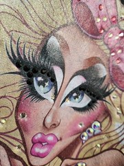 Trixie Mattel Sweatshirt 2XL Black Rhinestone Bedazzled Drag Queen Merch Pride