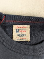 Vtg Champion Todd Snyder Crewneck Mens 2XL Red White Navy USA Pocket RARE