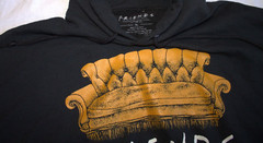 Friends TV Show Hoodie OFFICIAL Pullover Men’s Size XL couch graphic