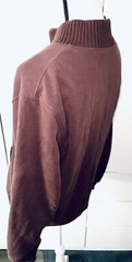 UNBRANDED MENS ZIP UP MICROFIBER x FLEECE REVERSIBLE WORKWEAR JACKET Large/XL