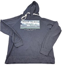 Maid Of The Mist Niagara Falls Green Blue 84 Heather Charcoal Large New York EUC