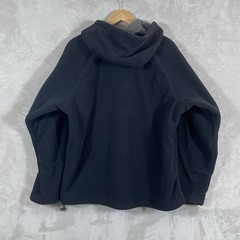 Dickies Sherpa Lined Fleece Hoodie Jacket Mens Large Workwear Black *pilling*