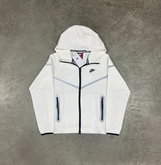 Size Small – Nike Tech White Reflective Full-Zip Hoodie & Joggers FREE SHIPPING