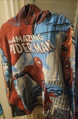 The Amazing Spider-Man.Beautiful Pullover Hoodie Size Large Orig by Tapestry.New