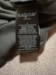 Yeezy Gap Balenciaga 05A Dove Hoodie Dark Green Size Large !!!!