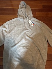 Adidas Trefoil Essentials Hoodie Gray Men’s Medium M NWT Brand New