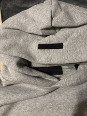 NWT Kids Fear of God Essentials Light Heather Hoodie Size 10 100% Authentic✅