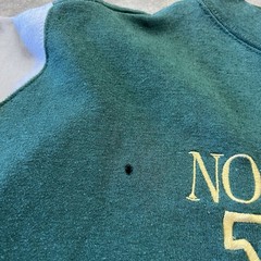 Unbranded Notre Dame Sweatshirt Mens XL Green Rugby Fighting Irish VTG