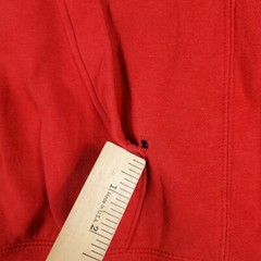 Nike Sweater Mens Medium Red Doral Swoosh Pullover Hoodie Sweatshirt *