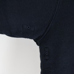 Vintage Cutter & Buck Arm Pocket Heavyweight Sweatshirt Black XL 24×28.5