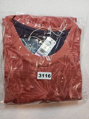 NWT Tommy Bahama Sweatshirt Men 2XL XXL Ben & Terry Twilight Palms Coral $128