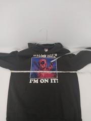 Deadpool “Well That’s A Dumb Idea” Mens XS Graphic Print Pullover Hoodie -Pocket