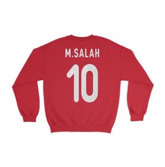Egypt Tribute 10 Graphic Salah-Inspired Two-Sided Unisex Crewneck Sweatshirt