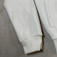 Rockstar Original Hoodie Mens Large White Astronaut Bedazzled Sweatshirt FLAWS
