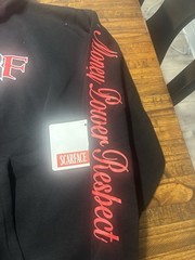 Scarface Full Zip Front And Back Logo Embroidered Front Logo Size Xl
