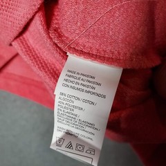 IZOD Men Sweatshirt Medium Coral Advantage Performance Hampton 1/4 Zip NWT