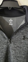 Under Armour Men’s Fleece Twist 1/4 Zip Pullover Size S Gray 1373359 NWT