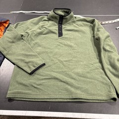 llbean Men’s All Season Access Fleece Pullover M Green New