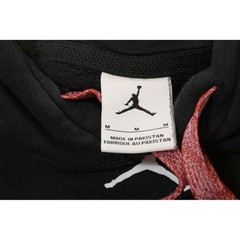 Nike Jordan Hoodie Mens Medium Black Oklahoma Sooners Jumpman Excellent